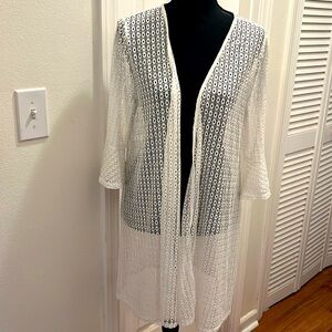 Storybuk open knit cardigan or coverup